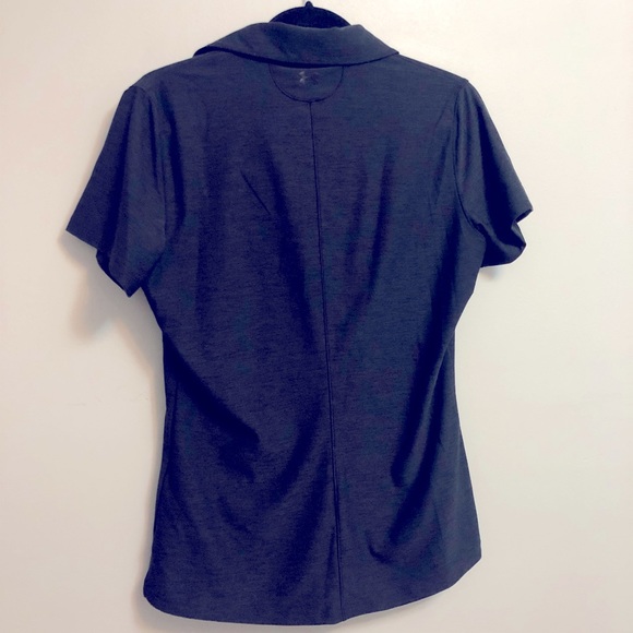 Under Armour Grey/Charcoal Polo - Picture 5 of 6